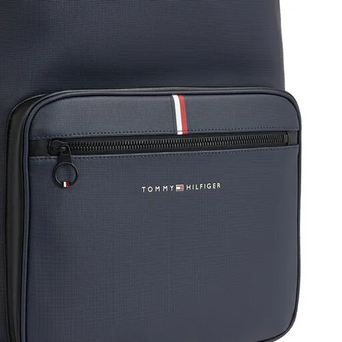 Tommy Hilfiger TH Essential Pique Rucsac Am0am11543 spațiu albastru DW6