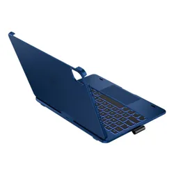 Etui na iPad Air / iPad Pro TYPECASE Flexbook Touch Błękitny pacyfik Klawiatura