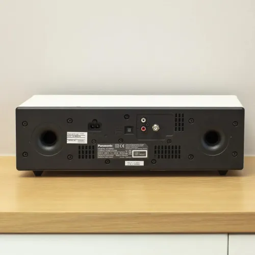 Wieża Panasonic SC-DM502E-W 40W Bluetooth Radio FM, DAB+ Biały