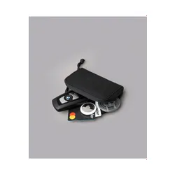 Кошелек Alpaka Zip Coin, черный