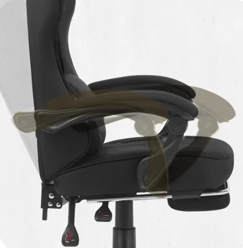 Fotel gamingowy CABRO C504 Czarny