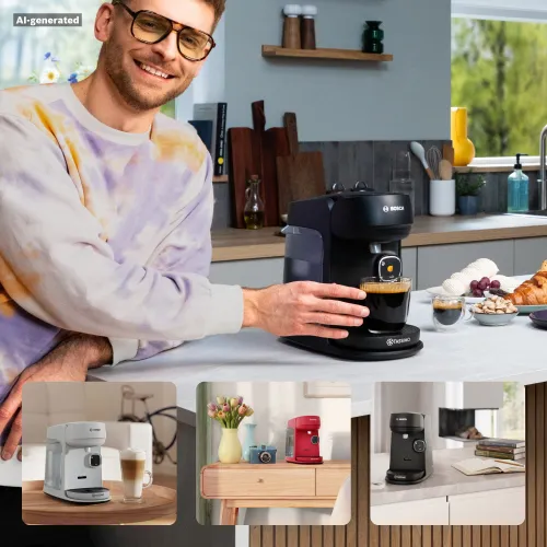 Ekspres BOSCH Tassimo Harmony Plus TAS173B Czerwony