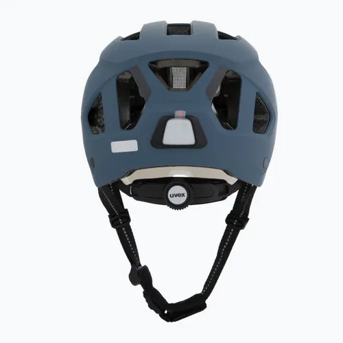 Kask rowerowy UVEX Stride Visor stone blue matt/lite mirror silver