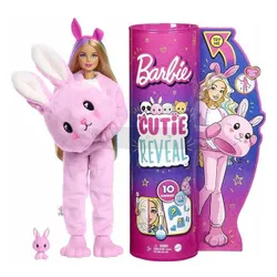 Lalka Barbie w przebraniu królika Cutie Reveal HHG19