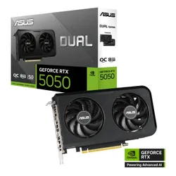 Karta graficzna ASUS Dual GeForce RTX 5050 OC Edition 8GB DLSS 4
