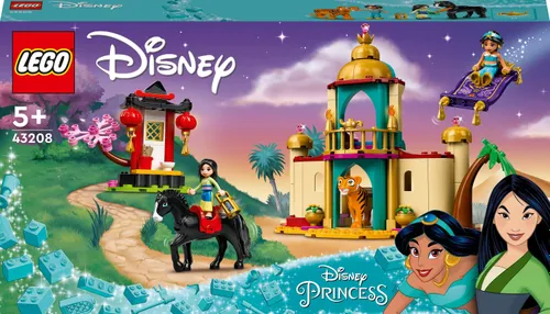 LEGO Disney maceraları Yasemin ve Mulan (43208)