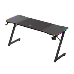 Biurko gamingowe HUZARO Hero 4.8 RGB Czarny