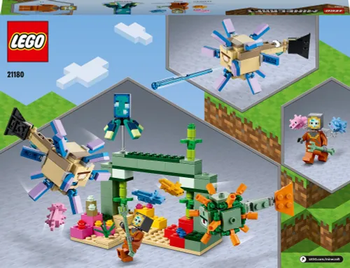 LEGO 21180 Minecraft Walka ze strażnikami