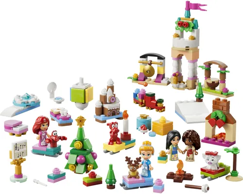 LEGO 43298 Disney Princess Kalendarz adwentowy na 2026 rok