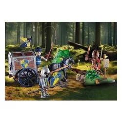 Playmobil Zestaw figurek Novelmore 71484 Napad na wóz transportowy