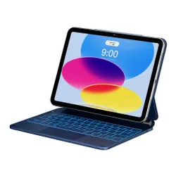 Etui na iPad TYPECASE Edge Błękitny pacyfik Klawiatura