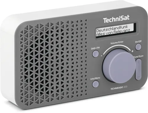 Radioodbiornik TechniSat TechniRadio 200 Radio FM DAB+ Szary