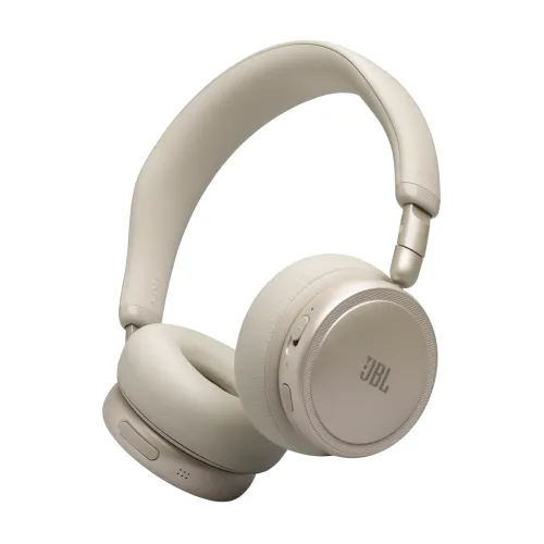 Słuchawki bezprzewodowe JBL Live 680NC Nauszne Bluetooth 6.0 Piaskowy