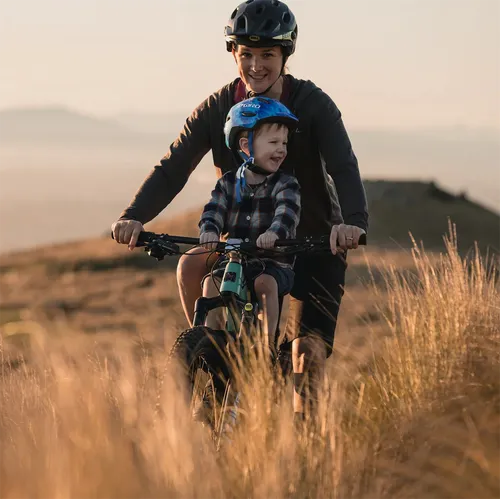 Siodełko na ramę ze stelażem KIDS RIDE SHOTGUN Child Bike Seat 2.0