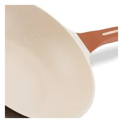 Patelnia WOK na indukcję Starke Pro Texture Copper 28 x 8 cm
