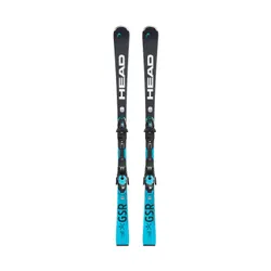 Narty zjazdowe HEAD Worldcup Rebels e.GSR + wiązania PR 11 GW black/blue