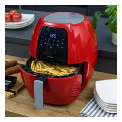 Air Fryer Frytkownica beztłuszczowa KLAUSBERG KB-7571 Czerwony 7.7l 7 automatycznych programów