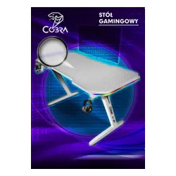 Biurko Cobra CRF4577RGB 120cm Biały