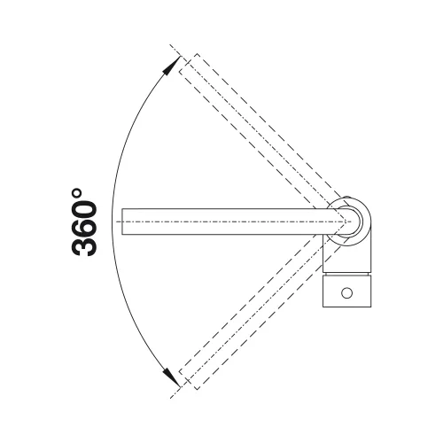 Bateria BLANCO Mila 519414 Chrom