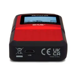 Radioodbiornik Aiwa RD-20DAB/RD Radio FM DAB Czerwony