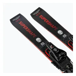 Narty zjazdowe HEAD Supershape e-Rally SW BB-PR + PRD 12 GW black/red