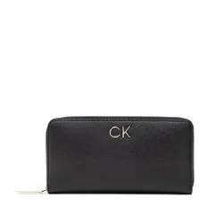 Большой женский кошелек Calvin Klein Re-Lock с кошельком Lg K60K609699 BAX