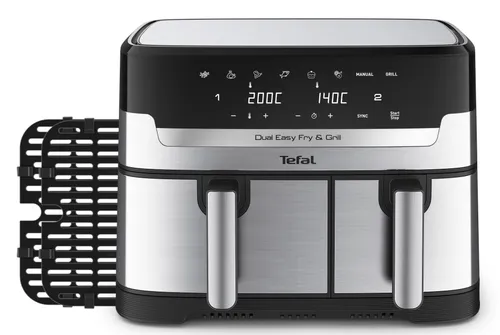 Аэрогриль Tefal Dual Easy Fry &amp; A; гриль EY905D 2700w 8.3 l