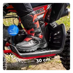 Quad dla dzieci spalinowy 49cc duże koła 6" hamulce mini tarczowe VOLTOURI