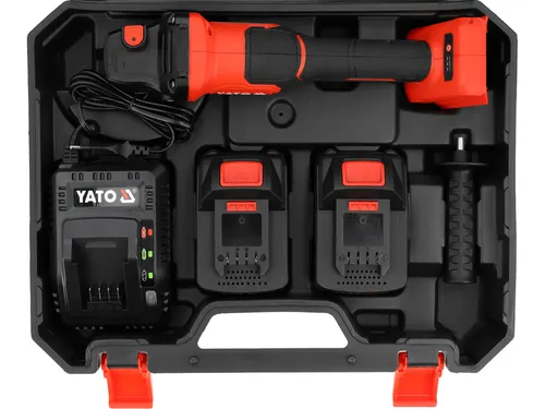 Szlifierka kątowa Yato YT-828255 2x4.0Ah