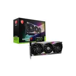 Karta graficzna MSI GeForce RTX 4070 Ti GAMING X TRIO 12GB GDDR6X 192bit DLSS