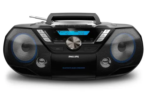 Radiomagnetofon Philips AZB798T/12 Bluetooth Czarny