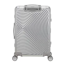 Walizka średnia American Tourister Soundbox Alu - silver