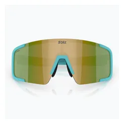 Okulary przeciwsłoneczne Bliz P003 Small matte turquoise/green/blue/green revo
