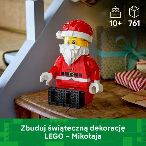 LEGO 40820 Powiększona minifigurka Świętego Mikołaja
