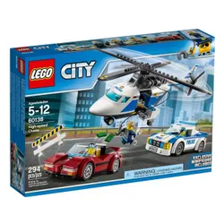 Конструктор Lego City скоростная погоня (60138)