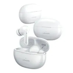 Słuchawki bezprzewodowe USAMS X-DON Dual TWS Dokanałowe Bluetooth 5.3 ENC Czarny