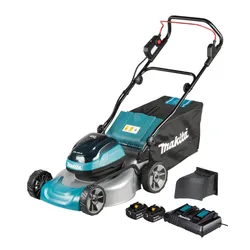 Kosiarka akumulatorowa Makita LXT DLM466PT2 2x5.0Ah