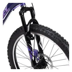Rower dziecięcy HUFFY Extent 24 cali dla chłopca Fioletowy