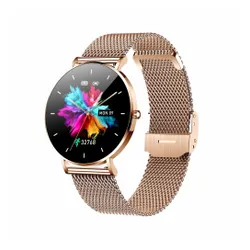 Smartwatch Manta Alexa 43mm Złoty