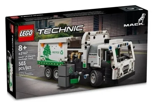 Конструктор LEGO Technic 42167 мусоровоз Mack LR Electric