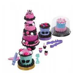 LALKA MONSTER HIGH STRASZYSŁODKIE URODZINY TORT DIY zestaw z Clawdeen Wolf JBG78