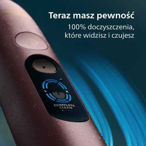 Szczoteczka soniczna PHILIPS Sonicare DiamondClean 9900 Prestige HX9813/95 Różowy