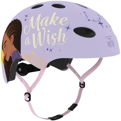 Kask DISNEY Wish Fioletowy dla Dzieci (rozmiar M)