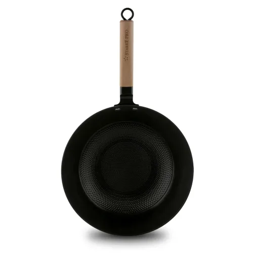 Patelnia WOK żeliwna emaliowana Starke Pro Hanoi 30 cm