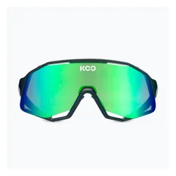 Okulary przeciwsłoneczne Koo Demos black/green mirror