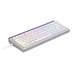 Klawiatura mechaniczna Ajazz NK68 Red Switch Biały