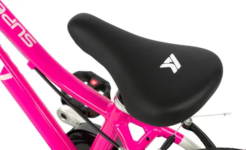 Rower dziecięcy KARBON Superlight 18 cali dla dziewczynki Różowy