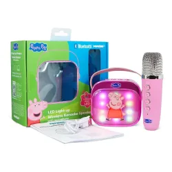 Mikrofon z głośnikiem Bluetooth OTL Technologies Peppa Pig 5W Różowy
