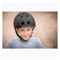 Kask rowerowy dziecięcy Hornit Black