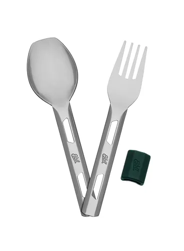 Termos obiadowy Esbit Classic Food Jug with Cutlery Set 0,5L - forest green